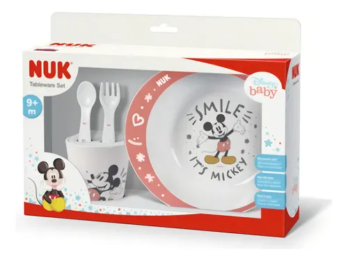 NUK SET DE ALIMENTACION DE MICKEY – Pañalera Belyan